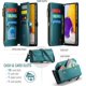 thumbnail image 2 of funda billetera para Samsung Galaxy A72 con Protección RFID, Ranuras para Tarjetas, Pata de Cabra, Correa Desmontable-Funda para teléfono tipo Bandolera con Tapa de Cuero PU a prueba, 2 of 9