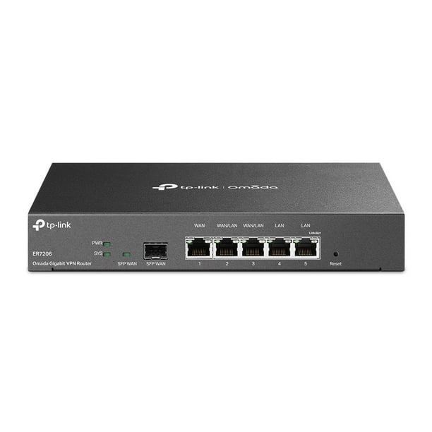 Enrutador Gigabit Ethernet TP-LINK TL-ER7206 Negro