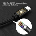 thumbnail image 4 of Powerful 100W Charging Cable Type C To 3Pin with Adapter and Voltages Detection, 4 of 21