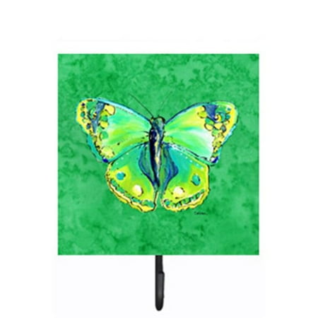 

Butterfly Green on Green Leash Or Key Holder