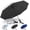Black, variant on UPF 50+ Travel Compact UV Umbrellas For Sun Protection Automatic Open Close Sun Umbrella UV Protection for Walking