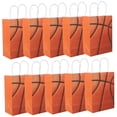 thumbnail image 5 of TAILTOSS Basketball Themed Party Favor Bags 24Pcs Orange for Various Occasions 8.25X5.89X1.97In, 5 of 8