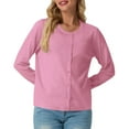 thumbnail image 6 of Besolor Womens Cardigans Lightweight Open Front Long Sleeve Casual Button down Knitted Tops Fall Clothes, 6 of 9