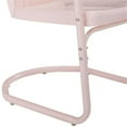 thumbnail image 3 of Tulip Retro Metal Chair Pastel Pink Gloss, 3 of 11