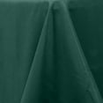 thumbnail image 5 of Efavormart 60x102" Seamless Premium Hunter Emerald Green 200 GSM Linens Polyester Rectangle Tablecloth Commercial Grade For Wedding Banquet Restaurant, 5 of 11