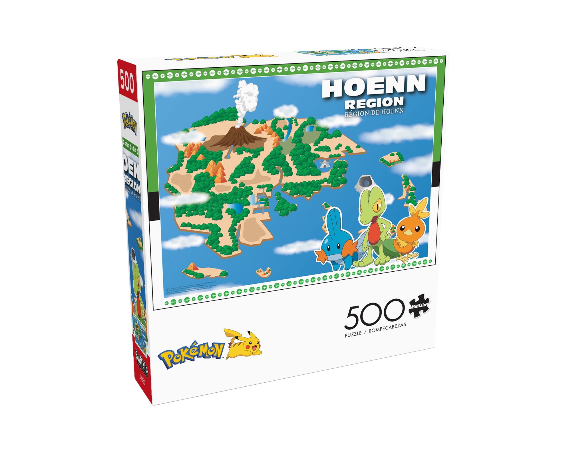 Buffalo Games 500-Piece Pokemon Hoenn Region Jigsaw Puzzle