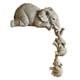 thumbnail image 1 of Figura de juguete de la colección de anime Cute Elephant, 3 unidades, de resina, 1 of 1