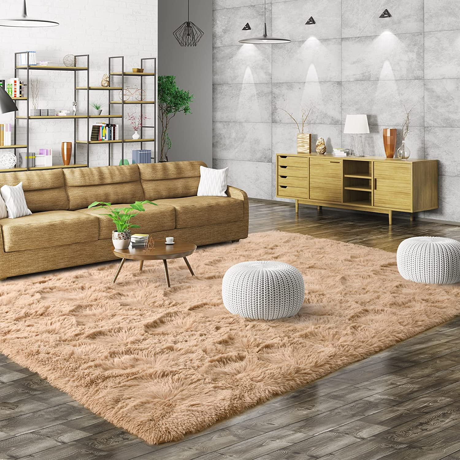  BOYASEN Ultra Soft Indoor Modern Area Rugs Fluffy