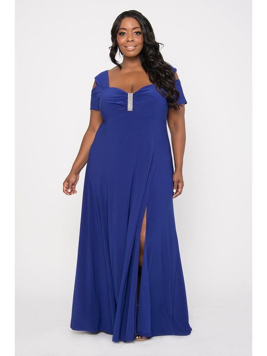 walmart plus size gowns