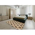 thumbnail image 5 of Ahgly Company Machine Washable Indoor Rectangle Contemporary Brown Area Rugs, 2' x 5', 5 of 7