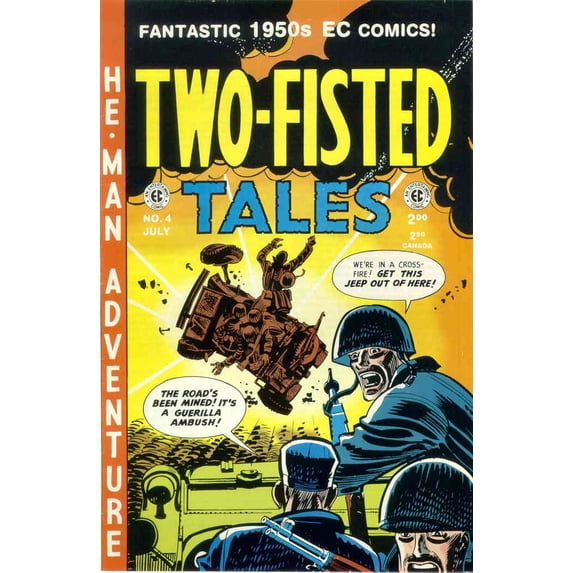 Two-Fisted Tales (RCP) #4 VF ; RCP Comic Book