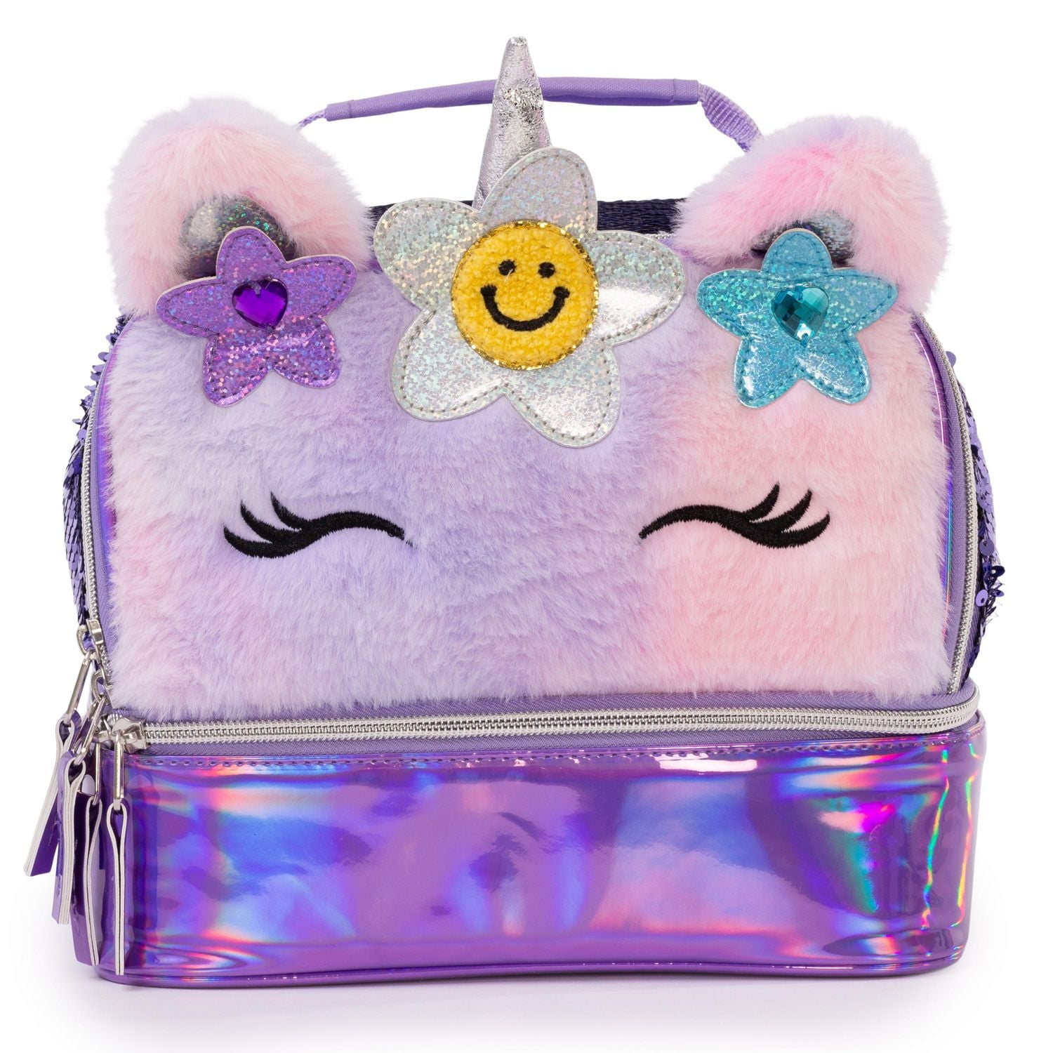 Boîte à lunch isolée à double compartiment pour enfants Jetstream