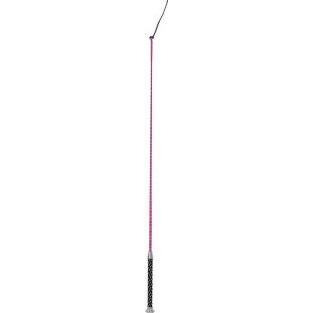 Weaver 655174W1 Dazzle Pig Whip with Replaceable Popper Pink/Black 39