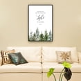 thumbnail image 5 of John 1 4 Christian Wall Art Watercolor Trees Scripture Print Forest Printable Bible Verse Wall Art Home Decor Gift, The Light of All Mankind, 5 of 6