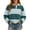 1-Mint Green, variant on Womens Striped Color Block Polo Sweatshirts Lapel Collared Button up Long Sleeve Oversized Rugby Pullover Shirt Loose Soft Cozy Casual Tops 2026 Trendy Fall Clothes 1-Mint Green L