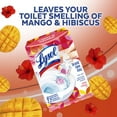 thumbnail image 4 of Lysol Click Gel Automatic Toilet Bowl Cleaner, Gel Toilet Bowl Cleaner, For Cleaning And Refreshing, Mango & Hibiscus, 6 Count (Pack Of 1) Packaging May Vary - Pack of 2, 4 of 5
