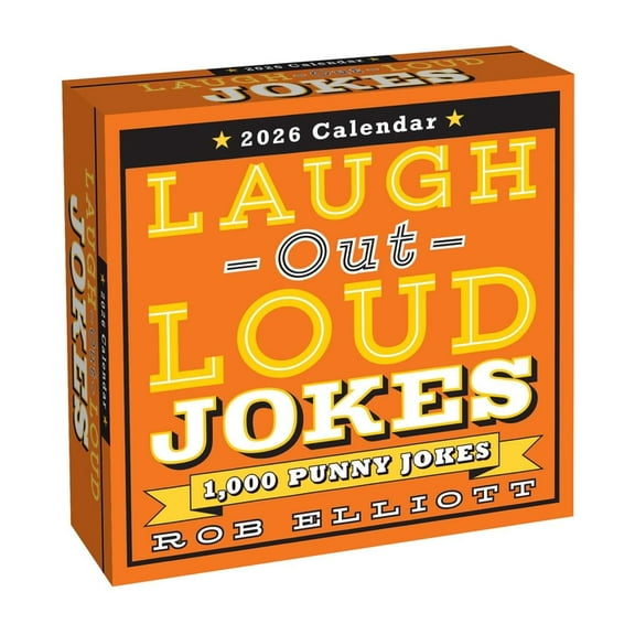 Laugh-Out-Loud Jokes 2026 Day-To-Day Calendar: 1,000 Punny Jokes, (Paperback)