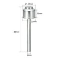 thumbnail image 2 of Uxcell 3.15'' Barra de elevación de rodilla para máquina de coser y máquinas similares, tono plateado de plástico, 1 pieza, 2 of 3