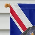 thumbnail image 3 of Carolines Treasures SS4966CHF Rottweiler With English Union Jack British Flag Flag Canvas House Size, 3 of 4