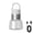 White, variant on Camping Tent Light, 47g Lightweight Led Camping Light with RGB Ambiance and Red Warning Flash, Ipx5 Waterproof Rechargeable Lamp with Detachable Adapter