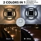 thumbnail image 2 of Luces solares para entrada AGPTEK, paquete de 12, 2 modos de color, impermeables, 2 of 8