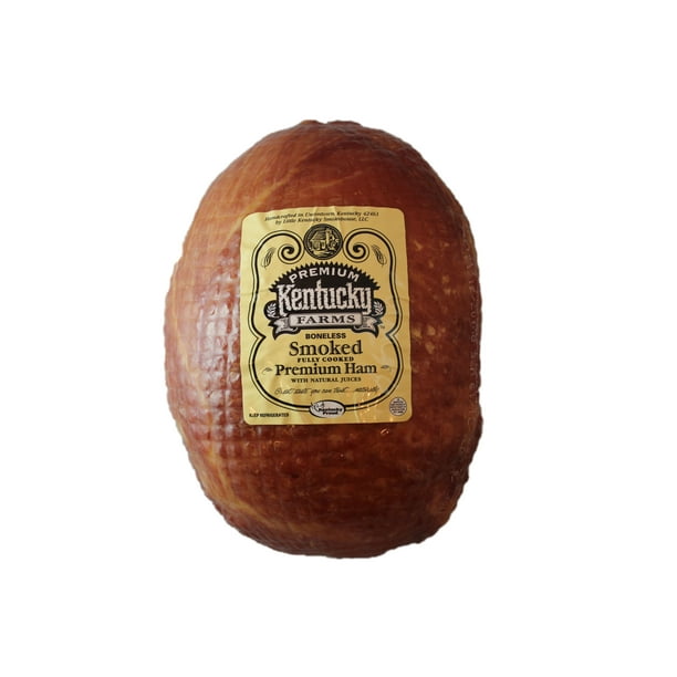 Premium Ky Farms Whole Ham Boneless Smoked