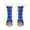 Blue, variant on sususu Womens Fuzzy Christmas Socks Crew Cartoon Pattern Warm for Festive Outings and Home Wear Plush Thick Pile for Christmas Morning and Gift Giving