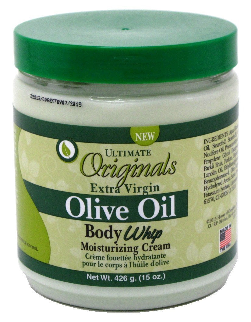 Africa's Best Ultimate Originals ExtraVirgin Olive Oil Body Whip Cream