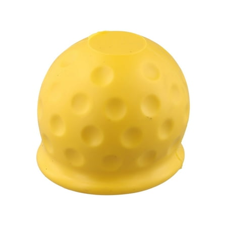 Dreamhall Keep Your Towing Hitch Clean with 50Mm Black Tow Bar Ball Protective Cover,Yellow