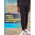 thumbnail image 2 of Essenclo Boys Compression Pants and Youth Athletic Shirts Set 3 or 4 Piece Base Layer Gear for Kids Sports, Football, Soccer, 2 of 7