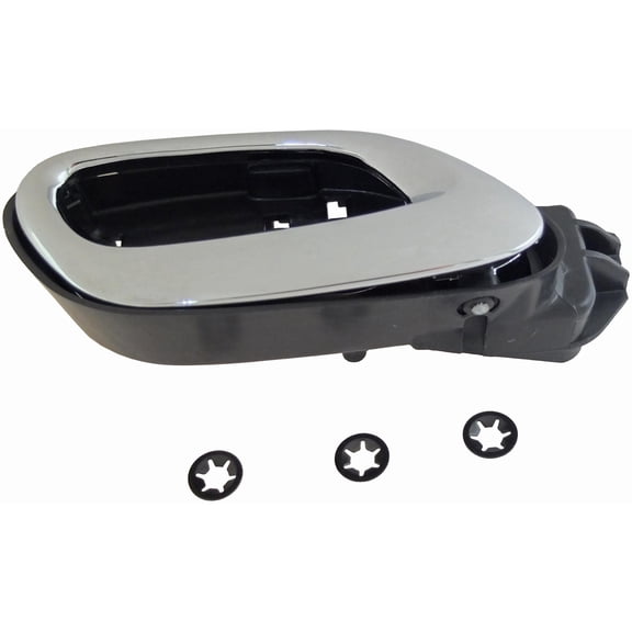 Dorman 88654 Front Passenger Side Interior Door Handle for Specific Chevrolet Models, Chrome Lever