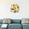 thumbnail image 1 of Bee Wall Stickers,Sunflower Bee Wall Sticker PVC Self-adhesive Wall Sticker Can Be Removed Custom Stickers, 1 of 2