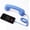 Blue, variant on Retro Phone Handset,Wired Plug-in Vintage Phone with Microphone, Anti-radiation, Wired Phone Accessory with Volume Control, Compatible with iPhone and Android Phones, Type-C Interface
