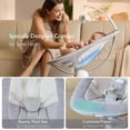 thumbnail image 6 of Momcozy CocoSway 3D-Motion Baby Swing for Infants to Toddlers, 6 Motion Modes & 4 Speeds, 180° Rotating Seat, 8 Preset Lullabies, 6 of 10