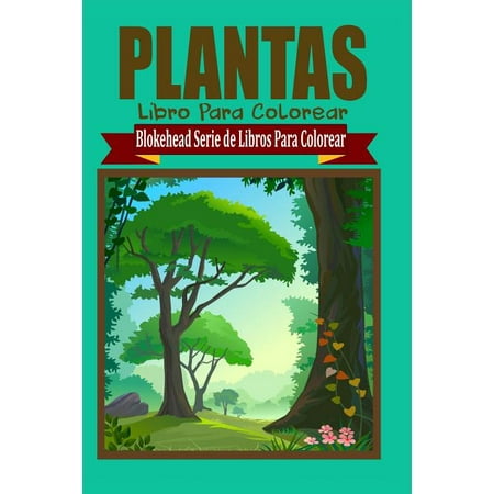 Plantas Libro Para Colorear (Paperback)