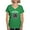 Irish Green, variant on CafePress - IT Wheel Of Answers Women's V Neck Dark T Shirt - Women's V-Neck Dark T-Shirt