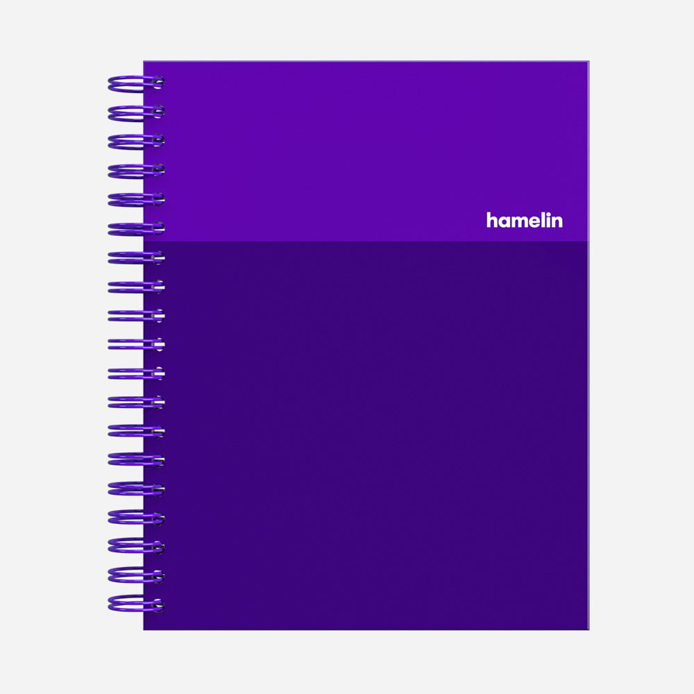 3-Holes White 100 Sheets Linco Unruled Filler Paper 6" x 9.5" 