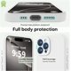 thumbnail image 3 of Funda de Silicona Premium, Forro de Microfibra Suave, para iPhone 16 Pro de 6.3 Pulgadas, Blanco, 3 of 7