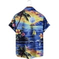 thumbnail image 4 of IROINNID Men'S T-Shirts Big and Tall T Shirts for Men, Business Lightweight Thin Basic V-Neck Printed Trendy Tops for Men, 4 of 4