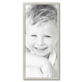 thumbnail image 2 of ArtToFrames 17" x 38" Slanted Lip White Picture Frame, 17x38 inch White Wood Poster Frame (WOM-4825),  Pack, 2 of 7