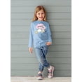 thumbnail image 2 of Weekend, Relaxed Unicorn Long Sleeve Toddler -Image by Shutterstock,  3 Toddler, 2 of 4