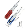 thumbnail image 3 of Fufafayo 2Pcs Ratchet Screwdriver, Multi-angle Universal Screwdriver, Multifunctional Combination Tool, 14 in 1 Screwdriver Set for Home Repair, DIY, Workshop, 3 of 9