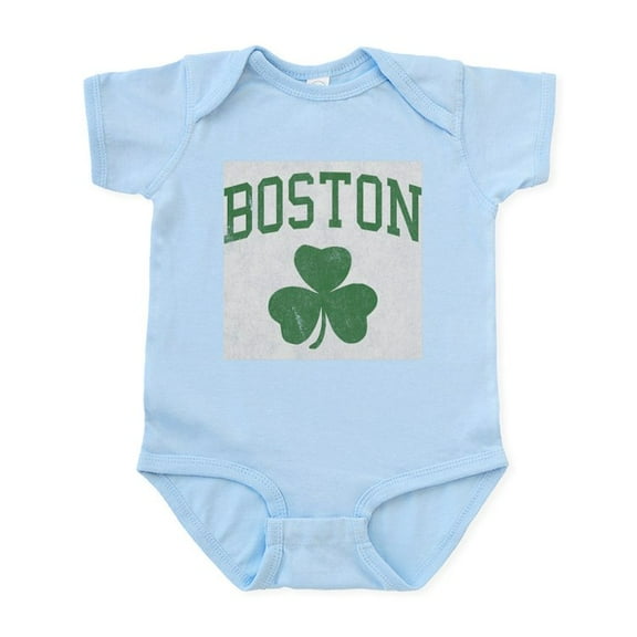 CafePress - Boston Irish Infant Bodysuit - Baby Light Bodysuit, Size Newborn - 24 Months