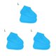 thumbnail image 3 of Yuarrent Cubierta de zapatos Protector de zapatos impermeable de silicona Antideslizante Cubrezapatos resistentes al desgaste, Azul, L Azul L 3piezas, 3 of 6