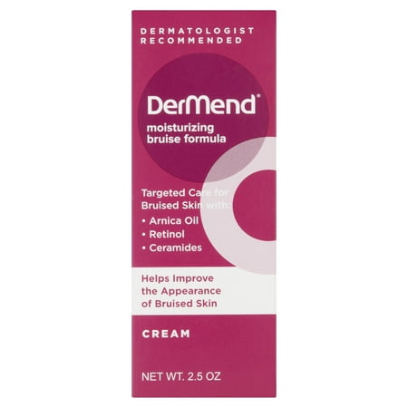 Dermend Moisturizing Bruise Formula Cream, 2.5oz (Best Bruise Healing Cream)