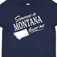 thumbnail image 4 of Inktastic Someone in Montana Loves Me Boys or Girls Baby T-Shirt, 4 of 5