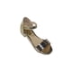 thumbnail image 1 of Sandalias Casuales Vestir Leon Niña Tacon Oro Rosado Vetro Espejo Brilloso 425p, 1 of 3