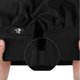 thumbnail image 4 of Gorro de chef divertido. No te metas con el gorro de chef. Gorro de cocina elástico ajustable para catering, para panaderos, hombres y mujeres, color negro., 4 of 7