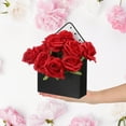 thumbnail image 4 of REGALWOVEN Florist Bouquet Envelope Box, Flower Package Gift Folding Paper Boxes Black, 4 of 7