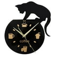 thumbnail image 1 of Inteprter 30 cm Simple lindo gato de dibujos animados creativo pecera gato Reloj de pared hogar dormitorio de los niños decoración reloj de pared sala de Decoración del hogar Inteprter HA022448-00, 1 of 1